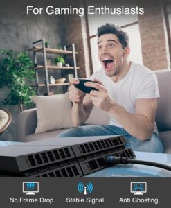 BLACK I HDMI CABLE 8K 3MTR - Image 4