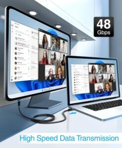 BLACK I HDMI CABLE 8K 3MTR - Image 3