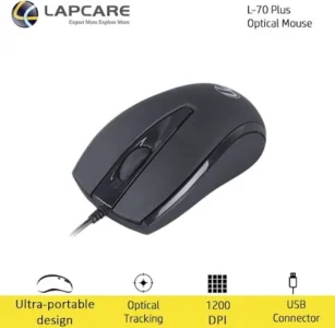 LAPCARE WIRED MOUSE - Image 2