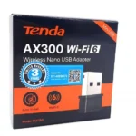 Tenda W311MI-V6 AX300 Wi-Fi 6 Wireless Nano USB Adapter (Black)