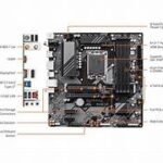 GIGABYTE MOTHERBOARD B760M DS3H DDR5 - Image 3