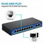 PRIZOR POE SWITCH 8PORT UPLINK GIGA - Image 2