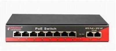 PRIZOR POE SWITCH 8PORT