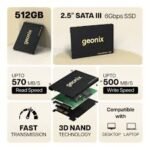 GEONIX GOLD EDITION SSD SATA 512GB - Image 2